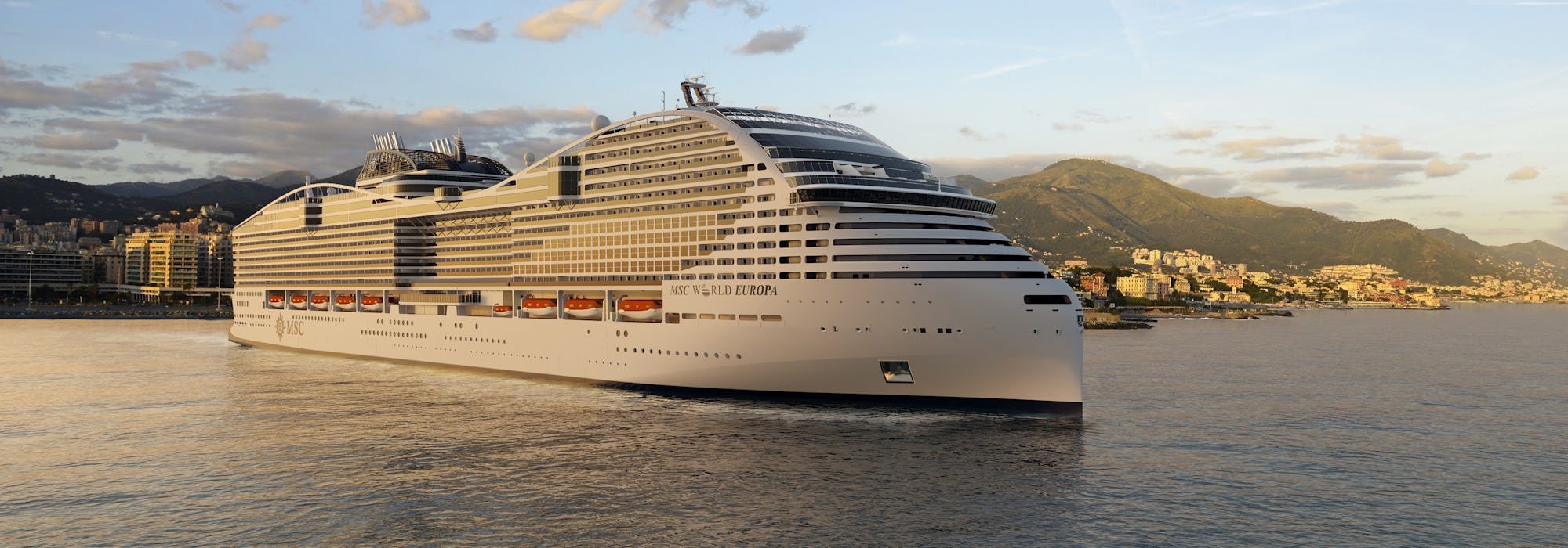 MSC World Europa Cruises 2023 & 2024 Seascanner.co.uk Illustration